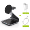 Magnetic 3-in-1 Wireless Charger Station