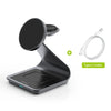 Magnetic 3-in-1 Wireless Charger Station